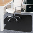 Chair Mat Carpet Hard Floor Protectors Home Office Room Computer Work PVC Mats Black