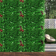 10x Marlow Artificial Grass Boxwood Hedge Fence Garden Green Wall Mat Outdoor