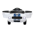 Kids Electric Ride On Car Licensed GT350 Outdoor Toys Cars Music Remote White