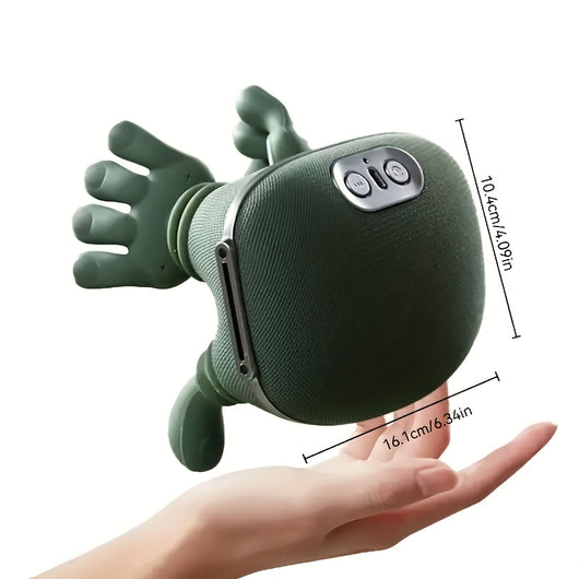 New Heating Massage Gun 1kg Lightweight Design Palm Warm Compress Multi Dimensional Massage Experience Say Goodbye to Single Vibration and Heavy Feel of Old Model