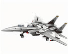 Christmas gift F-15 Eagle Fighter Jet Building Blocks Set, 223 Pieces Military Aircraft Model Kit for Kids & Enthusiasts（F15 fighter）