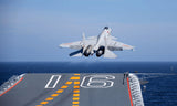 Christmas gift J-15 Carrier-Based Fighter Jet Building Blocks Set, 272 Pieces Military Aircraft Model Kit for Kids Aged 6+ & Enthusiasts（J15 carrier aircraft）