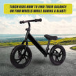 Kids Ride On Push Bike Balance Bicycle with Training Wheels for Toddlers