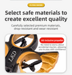 L36 Remote Control Flying Stunt Sword with 360° Flip & One-Key Takeoff - Fully Guarded Propellers and LED Night Lights for Safety & 4-Turbofan High Power Motor (2 Battery Included)