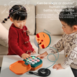 2 Pack Orange  AI Tic-Tac-Toe Handheld Game Electronic Logic Training Machine with 9 Game Modes and Light-up Buttons for Kids Age 3+ Australian Home Travel