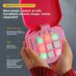 2 Pack Pink AI Tic-Tac-Toe Handheld Game Electronic Logic Training Machine with 9 Game Modes and Light-up Buttons for Kids Age 3+ Australian Home Travel