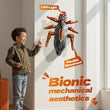 RC Wall Climbing Cockroach Toy Realistic Anti-Gravity Remote Control Bug 360 Stunt Rotation Rechargeable Prank Gift for Kids