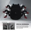 RC Wall Climbing Spider Toy Realistic Fuzzy Tarantula Anti-Gravity Remote Control Prank Bug with LED Eyes Rechargeable Gift for Kids