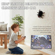 RC Wall Climbing Spider Toy Realistic Fuzzy Tarantula Anti-Gravity Remote Control Prank Bug with LED Eyes Rechargeable Gift for Kids