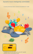 Electric Induction Crawling Crab Baby Toy Interactive Obstacle Avoidance Moving Pet with Music & Light USB Rechargeable Tummy Time Gift Sun Orange
