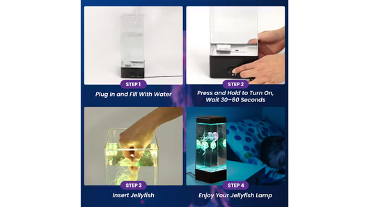 Awesome Luminous Jellyfish Sensory Mood Lamp