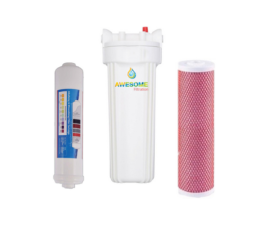 Awesome Twin Under Sink Filtration - Aragon & Alkahydrate Filters
