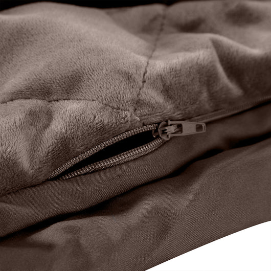 DreamZ 11KG Adults Size Anti Anxiety Weighted Blanket Gravity Blankets Mink
