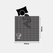 Dreamz Weighted Blanket Cotton Heavy Gravity Adults Deep Relax Relief 7KG Grey