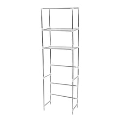 3 Tier Toilet Bathroom Laundry Washing Machine Storage Rack Shelf Unit Organizer