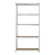 1.7M Warehouse Shelving Racking Steel Pallet Garage Shelves Metal Storage Rack