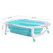 Baby Bath Tub Infant Toddlers Foldable Bathtub Folding Safety Bathing Shower GN