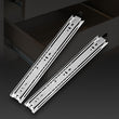 Drawer Slides Runners Locking Full Extension Ball Bearing Pair 75KG 16