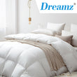 DreamZ 500GSM All Season Goose Down Feather Filling Duvet in Single Size