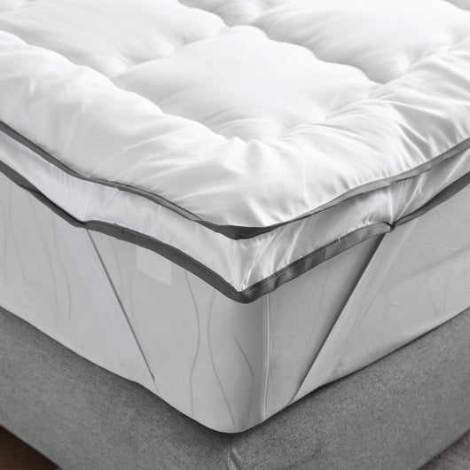 DreamZ Bedding Luxury Pillowtop Mattress Topper Mat Pad Protector Cover King