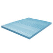 Dreamz 7-Zone Cool Gel Mattress Topper Memory Foam Removable Cover 5CM Queen