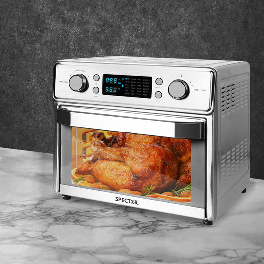 Air Fryer 25L Oven Electric Fryers Kitchen Convection Healthy Free Accessories