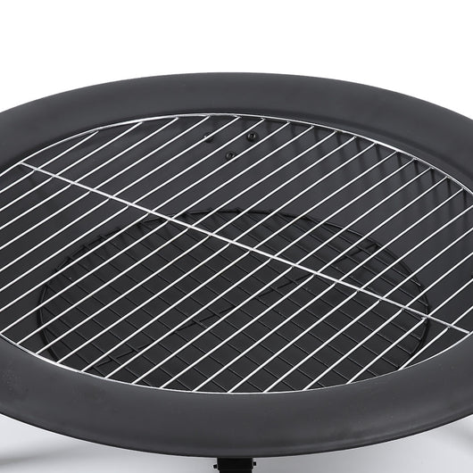Outdoor Fire Pit BBQ Portable Wood Camping Fireplace Heater Patio Garden Grill