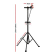 Bike Repair Stand Work Rack With Tool Tray Home Mechanic Bicycle Maintenance Red