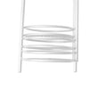 6 Tier Plant Stand Swivel Outdoor Indoor Metal Stands Flower Shelf Rack Garden White
