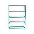 2x 5 Tier Plant Shelve Garden Greenhouse Steel Storage Shelving Frame Stand Rack