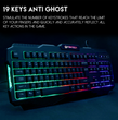 Fantech Wired Keyboard K511 Hunter Pro 104 Keys Gaming Keyboard