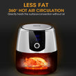 Spector 7L Air Fryer LCD Healthy Cooker Low Fat OilFree Kitchen Oven 1800W White