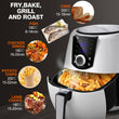 Spector 7L Air Fryer LCD Healthy Cooker Low Fat OilFree Kitchen Oven 1800W White