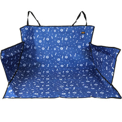 PaWz Pet Boot Car Seat Cover Hammock Nonslip Dog Puppy Cat Waterproof Rear Blue