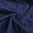 DreamZ 320GSM 220x240cm Ultra Soft Mink Blanket Warm Throw in Navy Colour