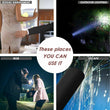 41cm Baseball Bat LED Flashlight Bright Baton Torch Emergency Security Tool